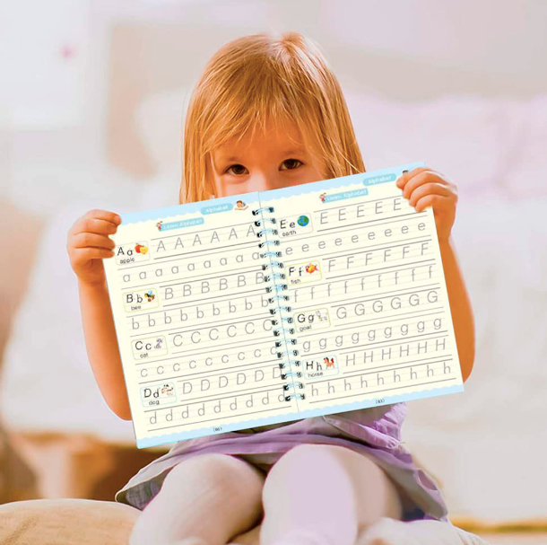 KIT DE 4 LIBROS MÁGICOS DE CALIGRAFÍA MONTESSORI + REGALOS + ENVÍO GRATIS Y PAGO CONTRA ENTREGA