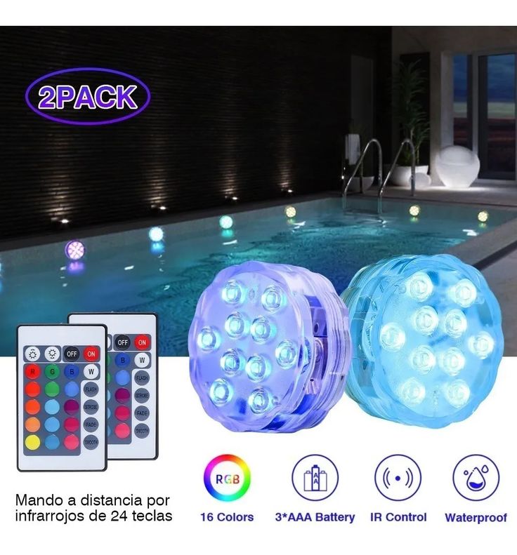 Lampara Subacuática Control
