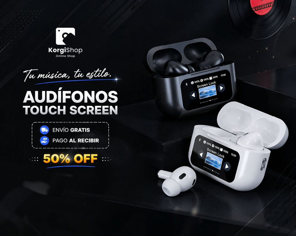 Audífonos Airdpors Pro Con Pantalla